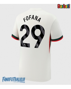 Chelsea Wesley Fofana #29 Tricou Fotbal Replică 2025-26 Barbati Deplasare